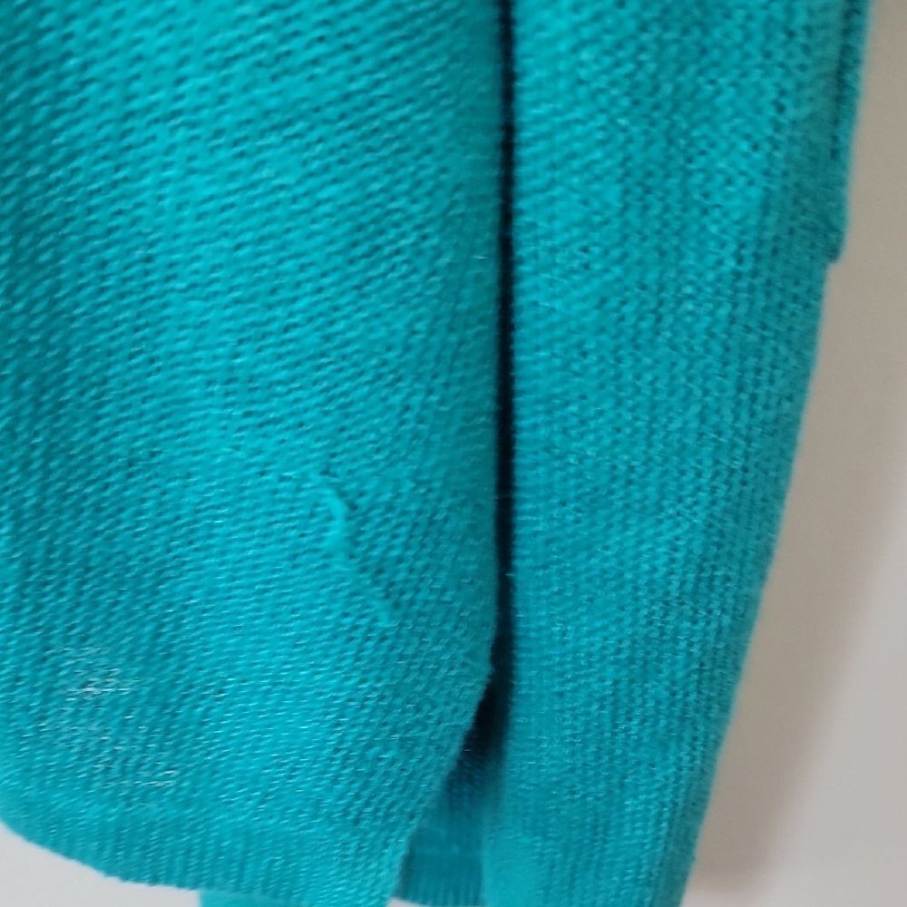 J. Jill Linen Blend Cardigan Blue Size L Laggenlook - Picture 11 of 14